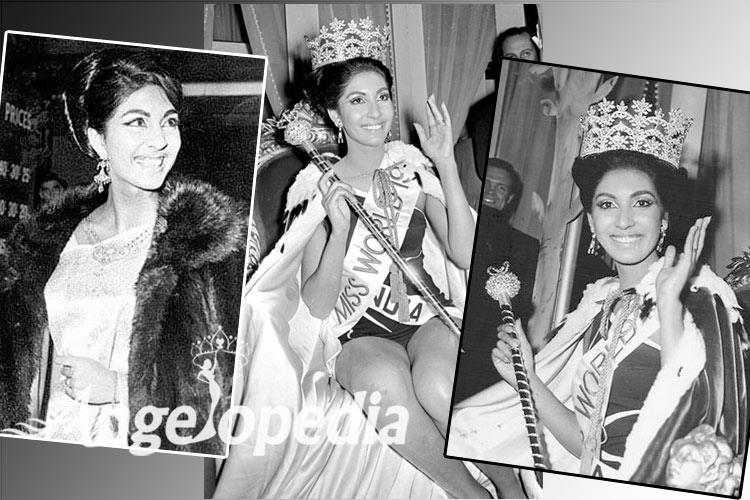 Reita Faria Miss World 1966 from India 