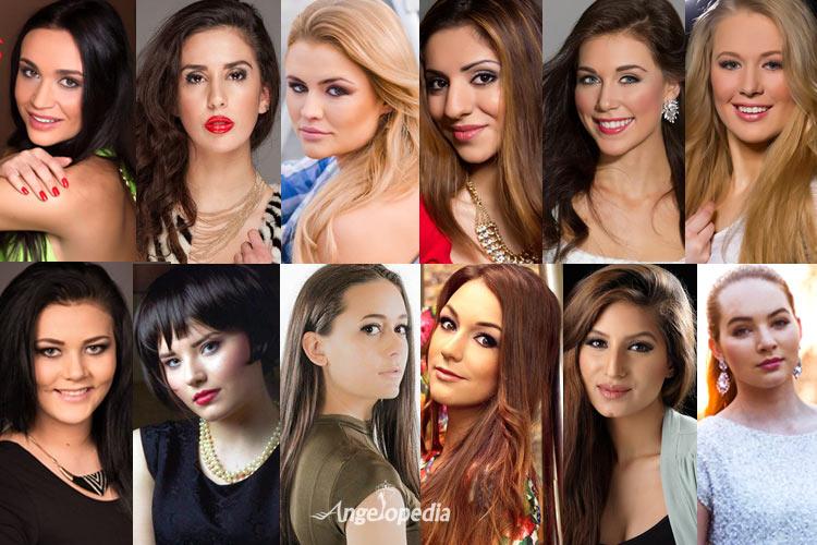 Miss Universe Norway 2015 finalists