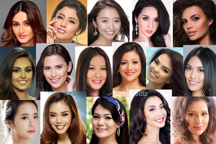Meet the Continental Group of Asia of Miss World 2015