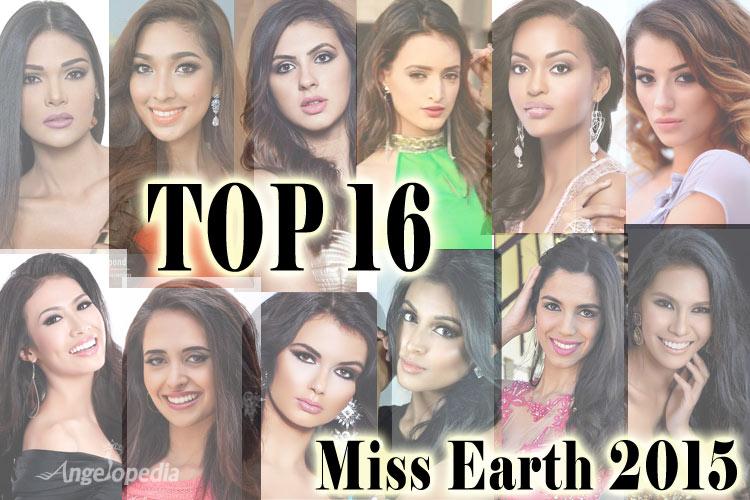 Top 16 Hot Picks of Miss Earth 2015