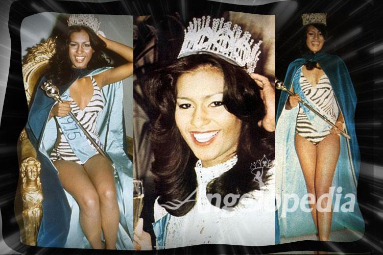 Wilnelia Merced Miss World 1975 from Puerto Rico
