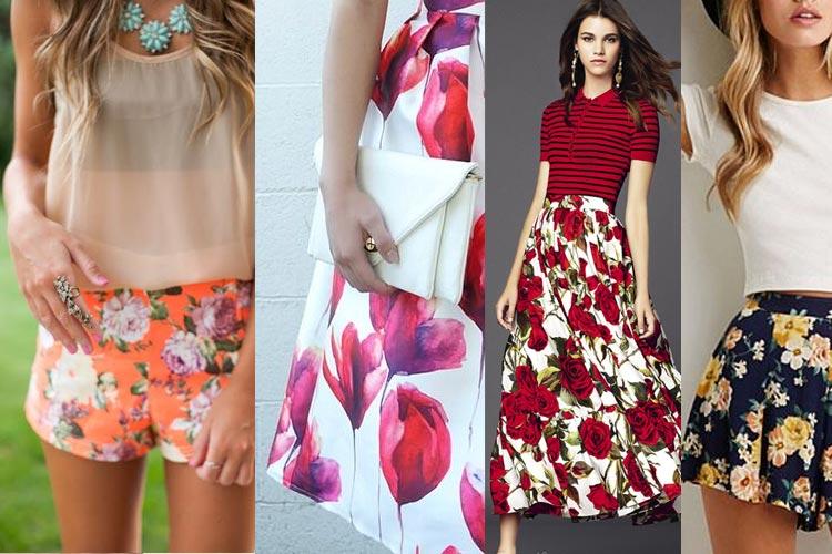 FLORAL A trend that is certainly key this season