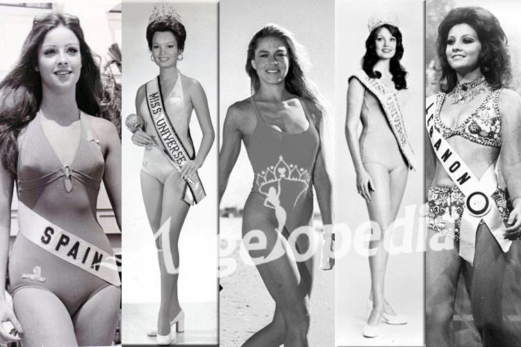Miss Universe titleholders between 1971 to 1980