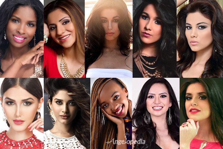 Top 10 Favourites of Miss United Continents 2015 pageant