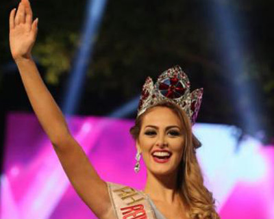 Maria Camila Soleibe crowned Reina Hispanoamericana 2016