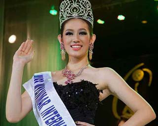 Miss Myanmar International 2014 is Khin Wai Phyo Han