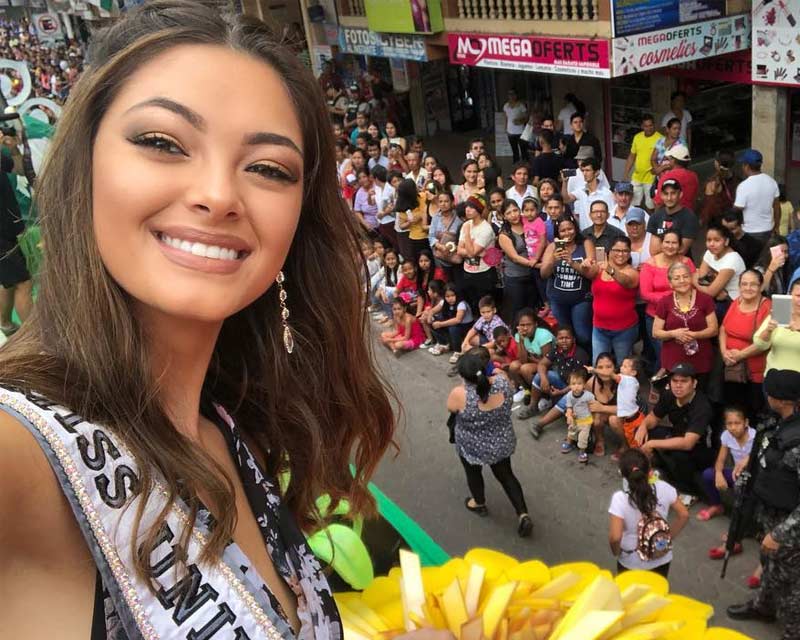 Miss Universe 2017 Demi-Leigh visits Ecuador for Social Cause