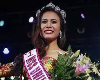 Sharr Htut Eaindra is Miss Universe Myanmar 2014