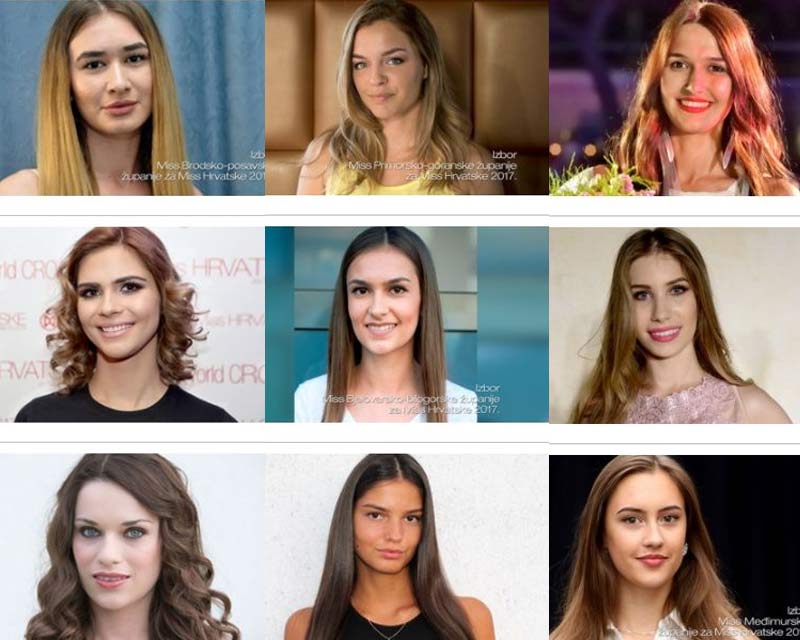 Meet the contestants of Miss World Croatia 2017