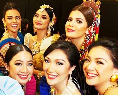 International Filipina beauty queens dazzle at the Southeast Asian Games 2019