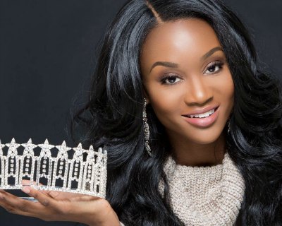 Deshauna Barber of USA is vying to win the Miss Universe 2016 beauty pageant