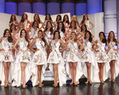 Miss Venezuela 2016 contestants Preliminary Visit