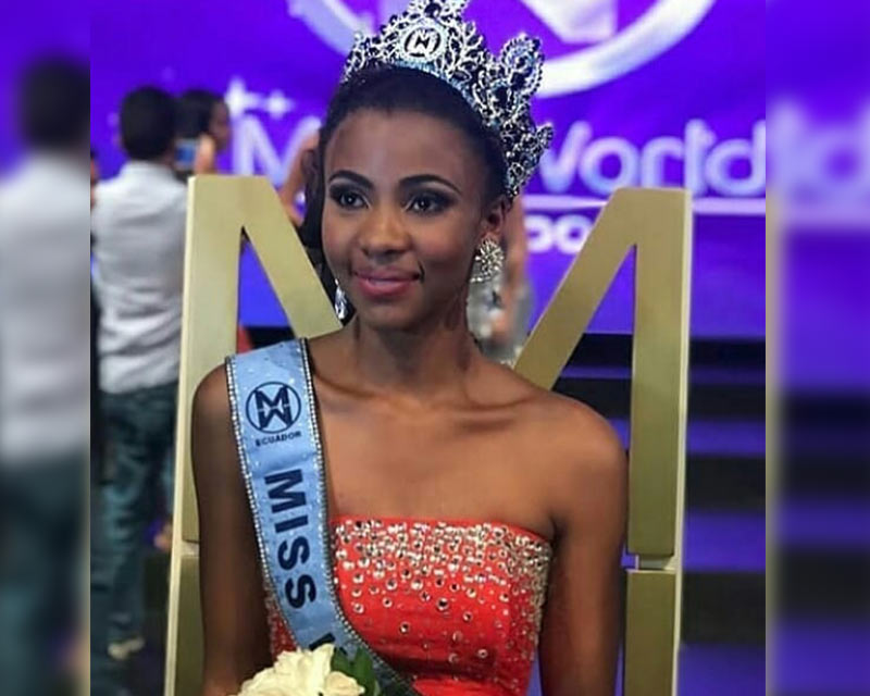 Nicol Ocles crowned Miss World Ecuador 2018