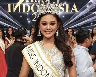 Princess Megonondo Crowned Miss Indonesia 2019 for Miss World 2019