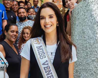 Miss Venezuela 2021 Amanda Dudamel launches dream project