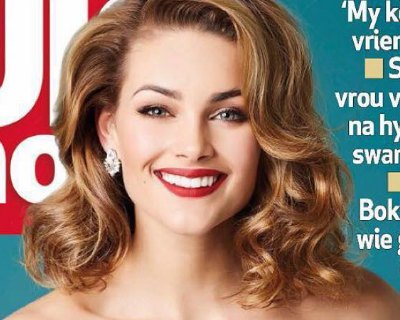 Rolene Strauss is on her way to her favourite place on Earth