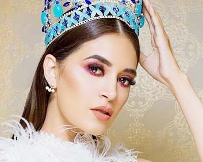 Miss Chiapas 2019 Rocío Carrillo wins the catwalk challenge for Miss Mexico 2020