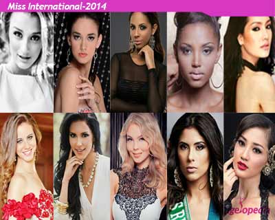 Top 10 Finalists for Miss International 2014 announced