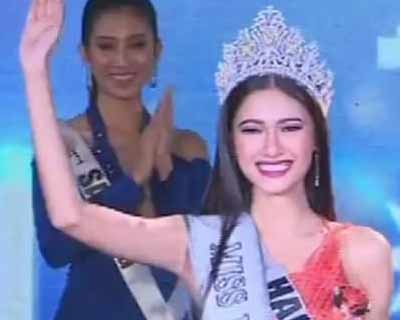 Thuzar Wint Lwin crowned Miss Universe Myanmar 2020