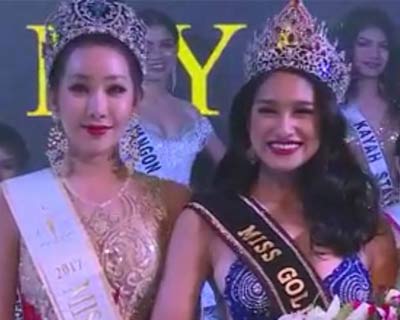 People’s Choice Shwe Eain Si crowned Miss Golden Land Myanmar 2018