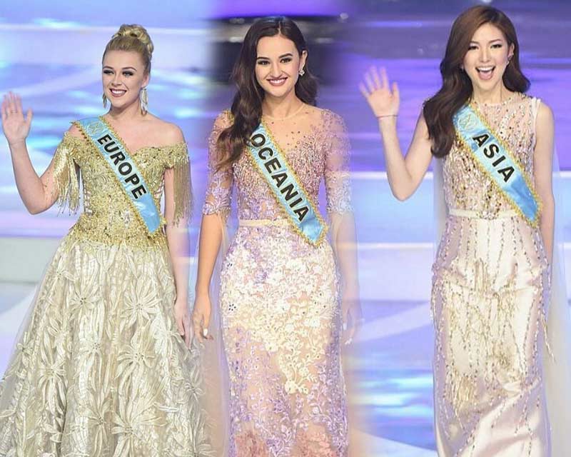 Continental queens rock evening gowns at Miss Indonesia 2018