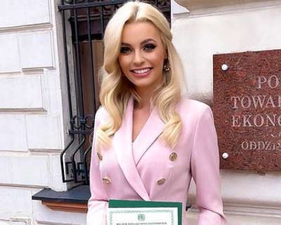 Miss World 2021 Karolina Bielawska wins academic award