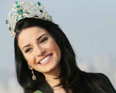 Julia Gama Miss World Brazil 2014 attends International Leprosy Congress