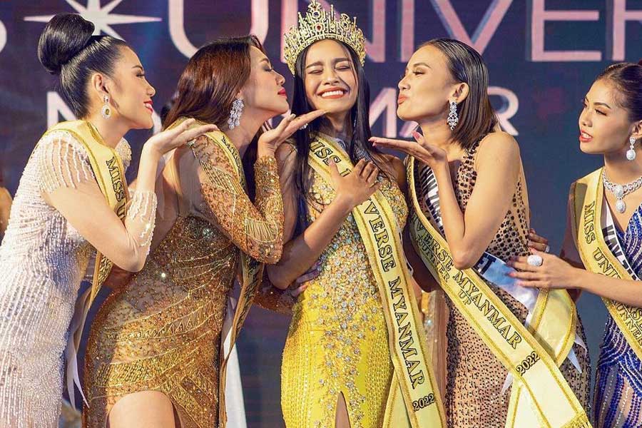 Zar Li Moe crowned Miss Universe Myanmar 2022