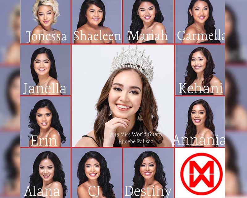 Meet the contestants of Miss World Guam 2017