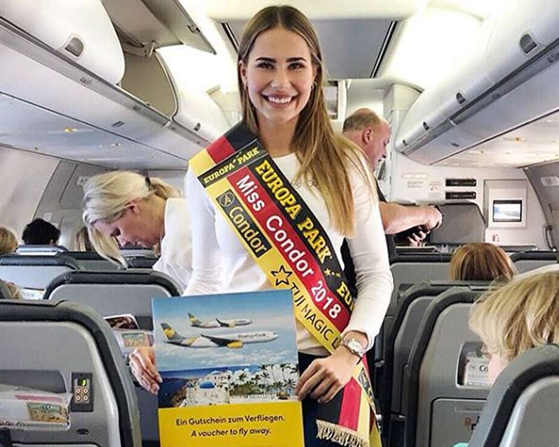 Anahita Rehbein gets voted Miss Condor 2018