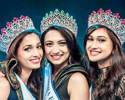 Srinidhi Shetty appears on Femina along with Miss Diva runners up