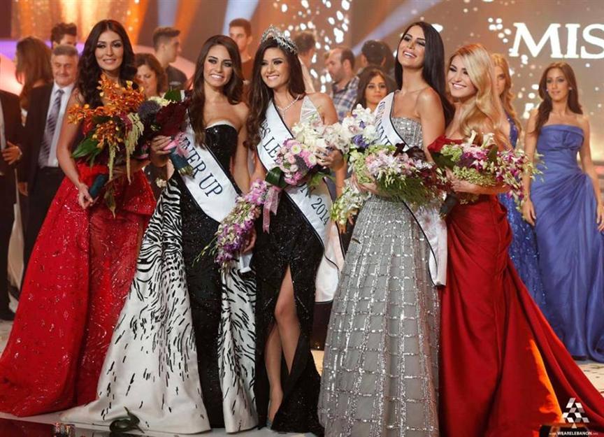 Miss Lebanon 2014 Winners