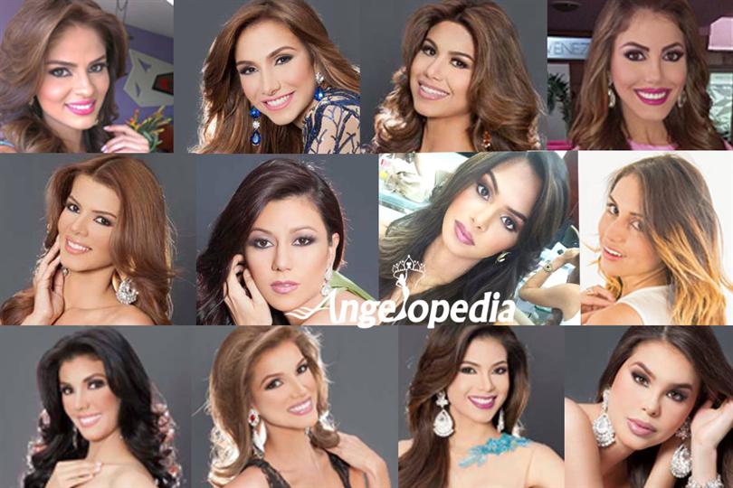 Miss Mundo Venezuela 2015 contestants
