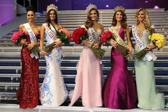 Miss Venzuela 2013 winners