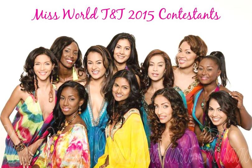 Miss World Trnidad & Tobago 2015 contestants