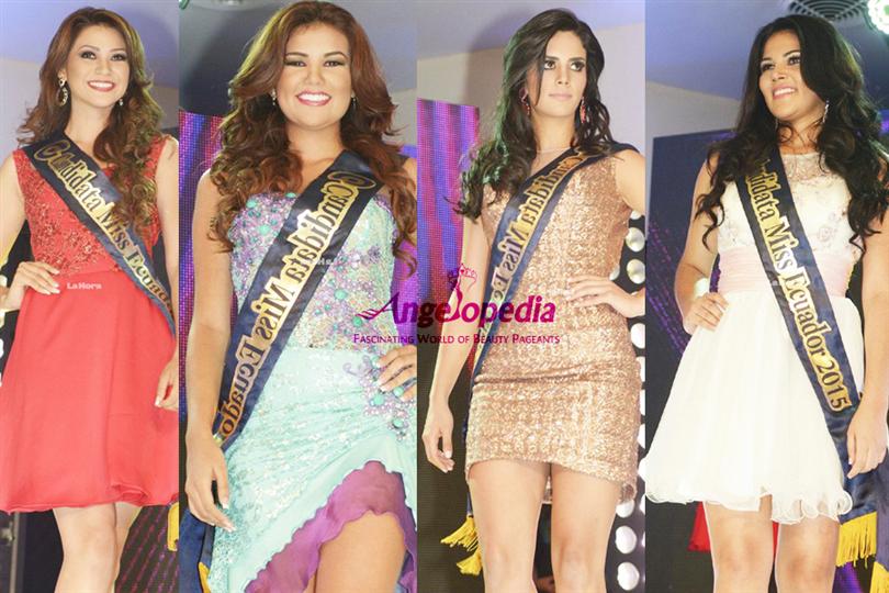 Miss Ecuador 2015 Finalists