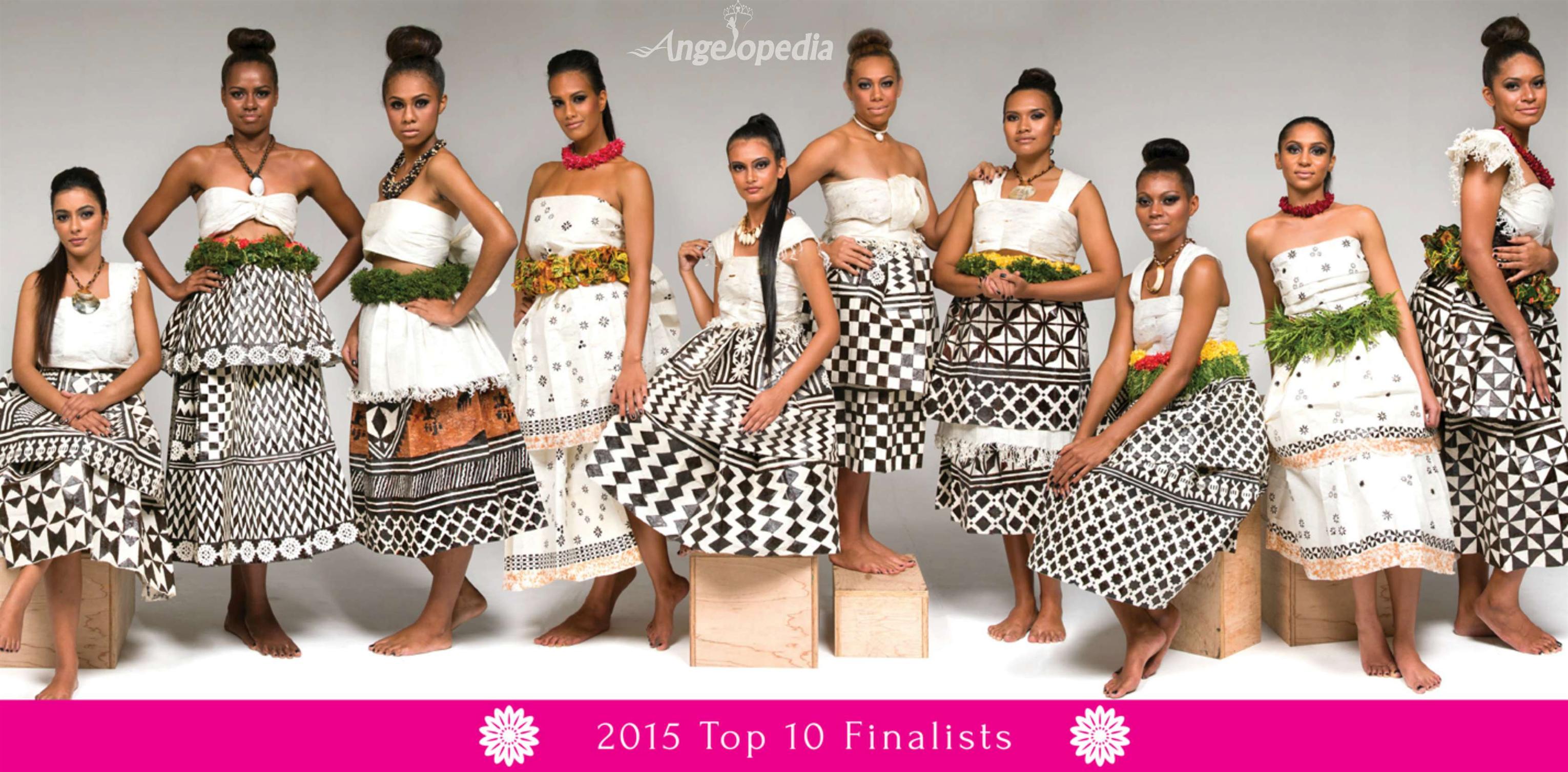 Miss World Fiji 2015 contestants