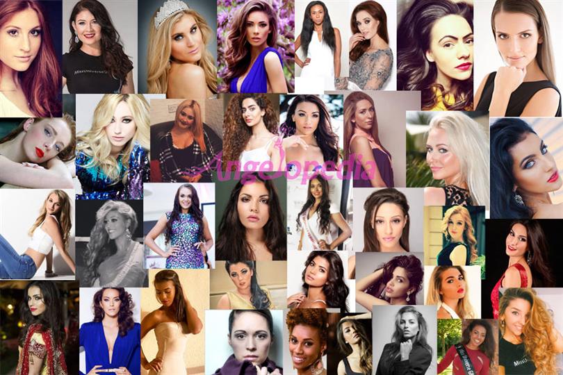 Miss Universe Great Britain 2015 finalists