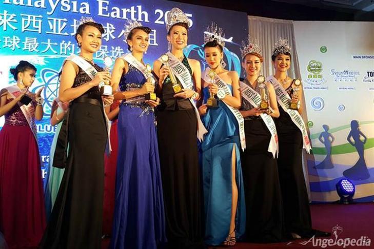 Miss Malaysia Earth 22015 winners