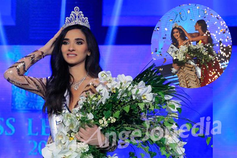 Sandy Tabet will now represent Lebanon at both Miss World 2016 scheduled for October 29, 2016 and Miss Universe 2016 pageant scheduled in January 2017