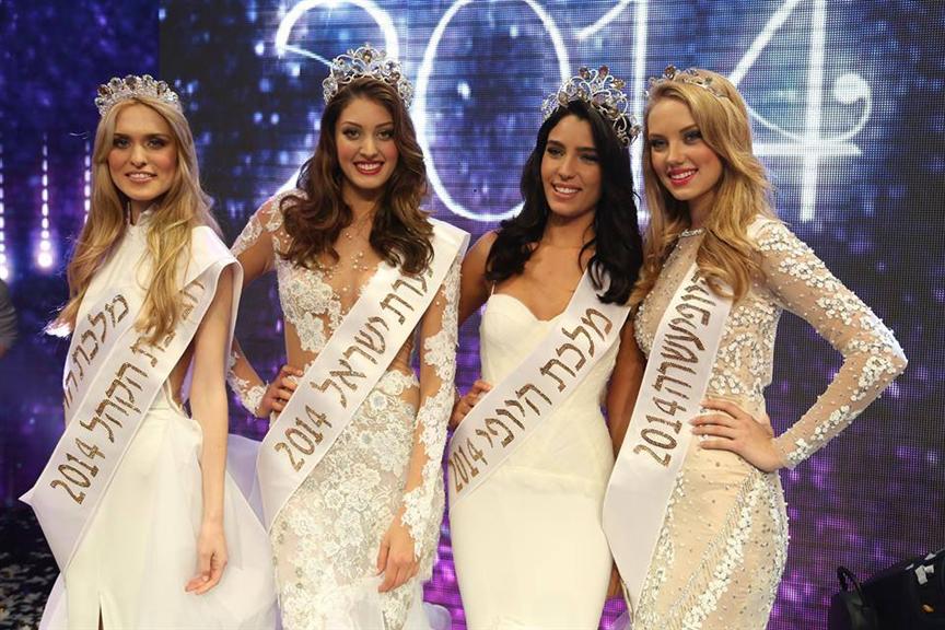 Miss Israel 2014 Malkat HaYofi Israel 2014 Winners
