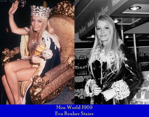 Miss World 1969 Eva Reuber Staier