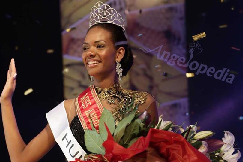 Witney Shikongo was crowned as Miss Angola 2015 at the gala event held on Belas Conference Centre, the Futungo