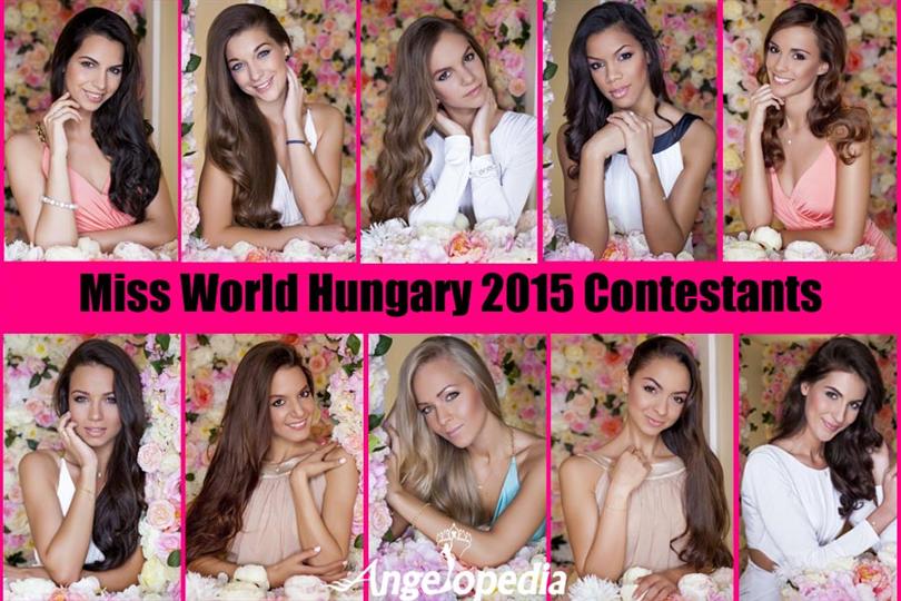 Miss World Hungary 2015 contestants