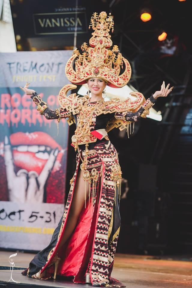 Ariska Putri Pertiwi Miss Grand Indonesia 2016 In National Costume