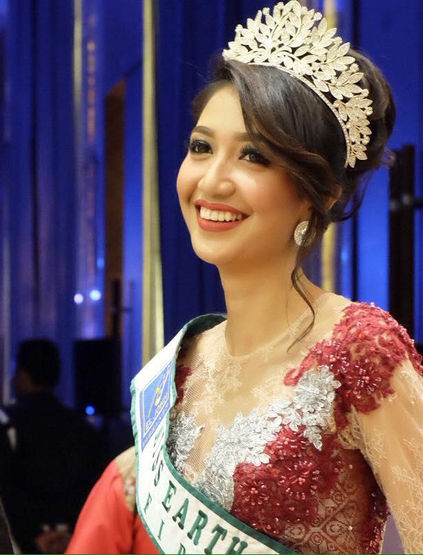 Rita Nurmaliza from Indonesia finalist Miss Asia Pacific International