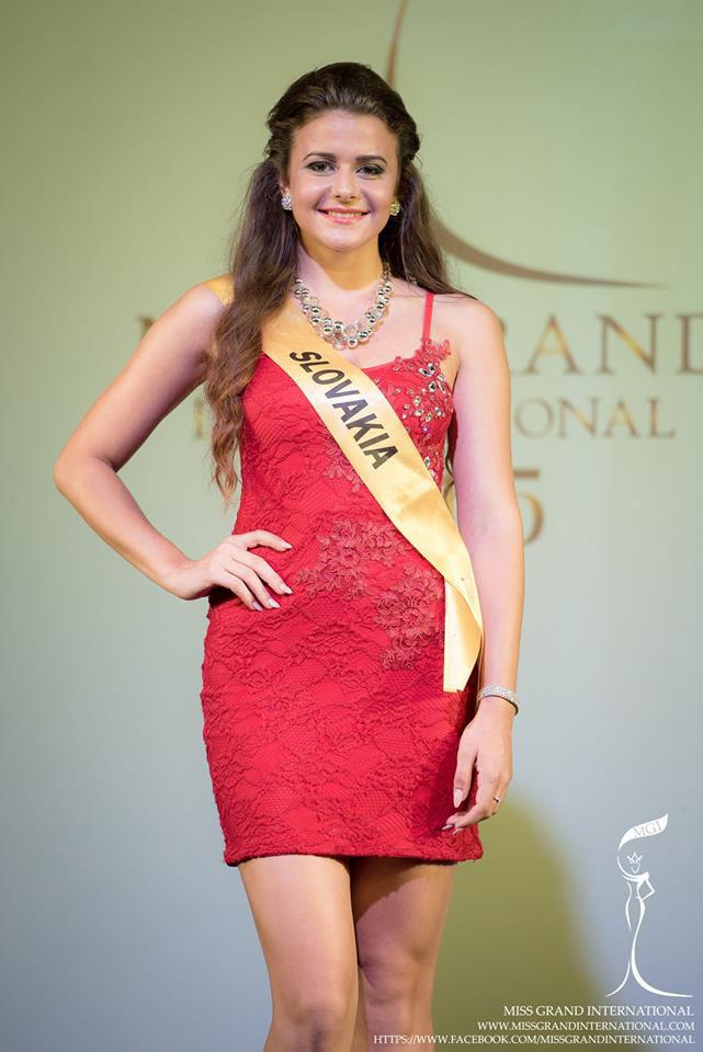 Andrea Barthalosova From Slovakia Contestant For Miss