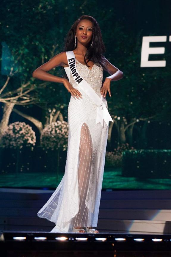 Hiwot Bekele Mamo Miss Universe Ethiopia 2014 Evening Gown