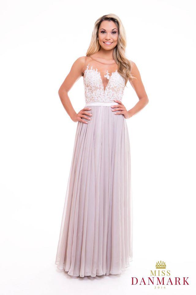 Karina Vetterlain Pedersen contestant Miss World Denmark 2016 (Photo ...