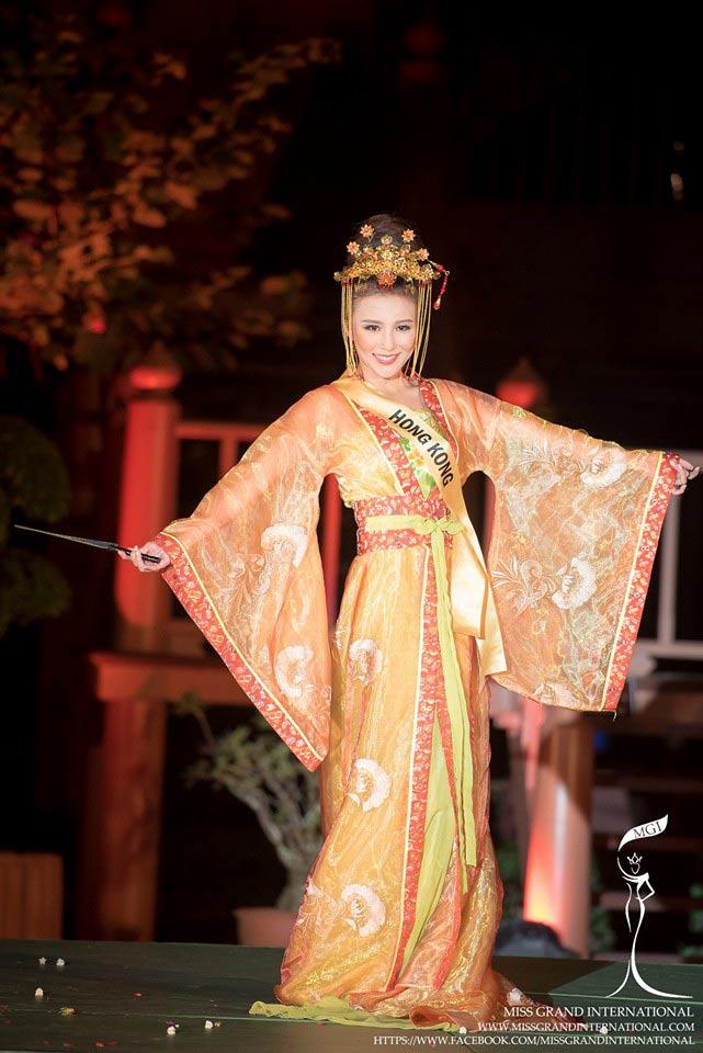 Choi from Hong Kong Finalist Miss Grand International 2015 in